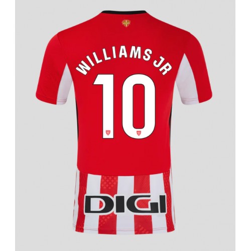 Fotballdrakt Herre Athletic Bilbao Nico Williams #10 Hjemmedrakt 2024-25 Kortermet